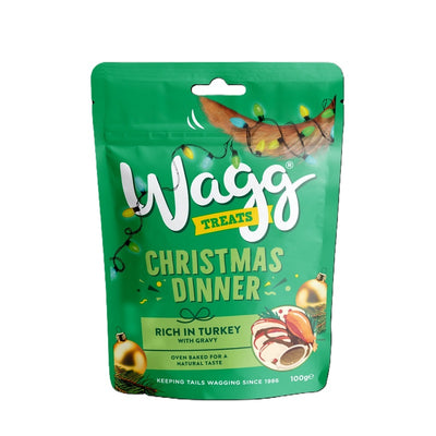 Wagg Christmas Dinner Treats 100g x 7