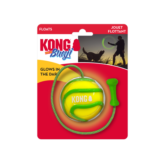 KONG Bunji High-Viz Ball Assorted Lg - UK9 Petcare