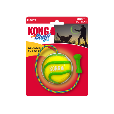 KONG Bunji High-Viz Ball Assorted Lg - UK9 Petcare