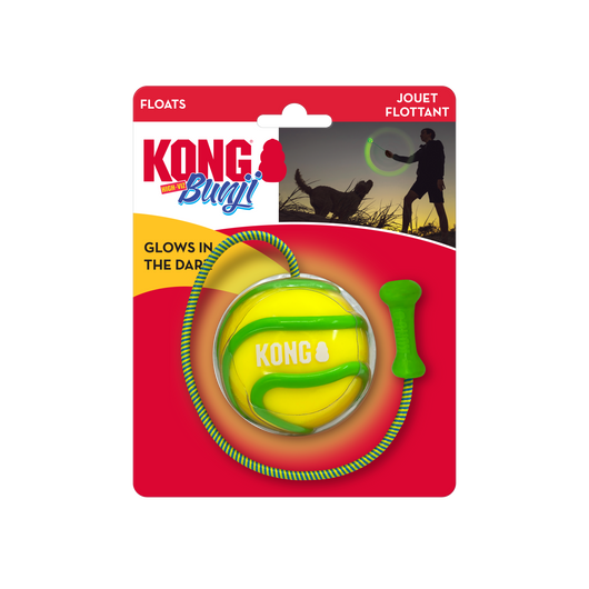 KONG Bunji High-Viz Ball Assorted Lg - UK9 Petcare