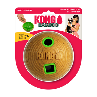 KONG Bamboo Feeder Ball Md - UK9 Petcare