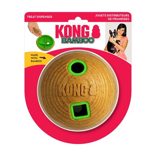 KONG Bamboo Feeder Ball Md - UK9 Petcare