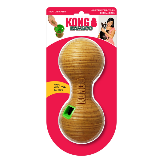KONG Bamboo Feeder Dumbbell Md - UK9 Petcare