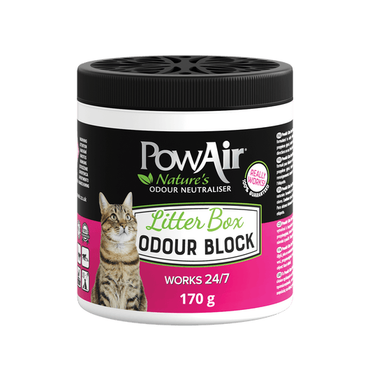 PowAir Cat Litter Box Odour Block 170g