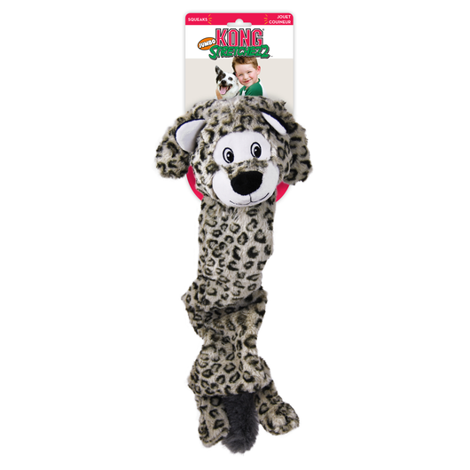KONG Stretchezz Jumbo Snow Leopard X-Large - UK9 Petcare