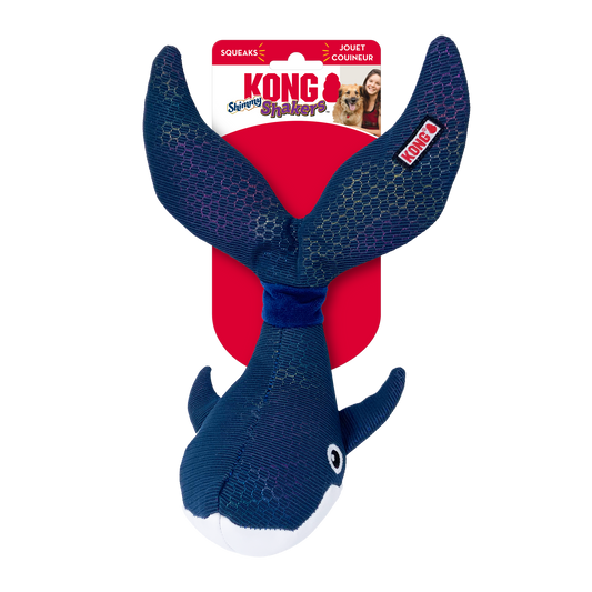 KONG Shakers Shimmy Whale Md - UK9 Petcare