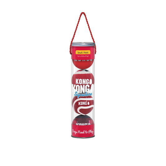 KONG Signature Balls 4-pk Assorted Smm Jan - UK9 Petcare