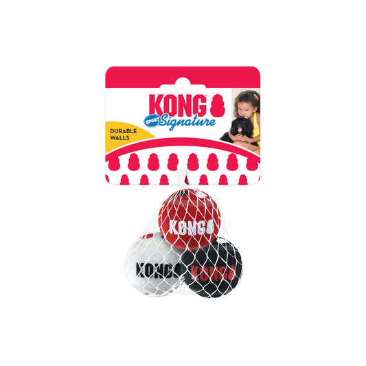 KONG Signature Sport Balls 3-pk XS Feb - UK9 Petcare