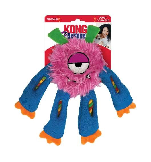 KONG Sneakerz Knots Assorted Md - UK9 Petcare