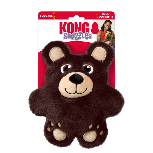 KONG Snuzzles Bear Md Oct - UK9 Petcare