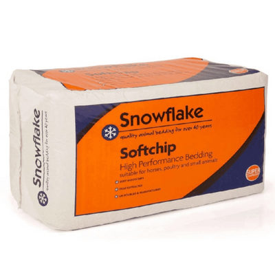 Snowflake Softchip Horse Bedding, 20kg Bale