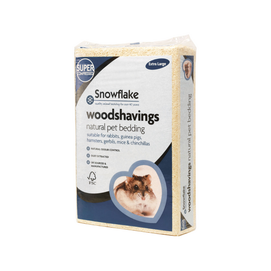 Snowflake Woodshavings Small Animal Bedding Extra Large 7.5kg