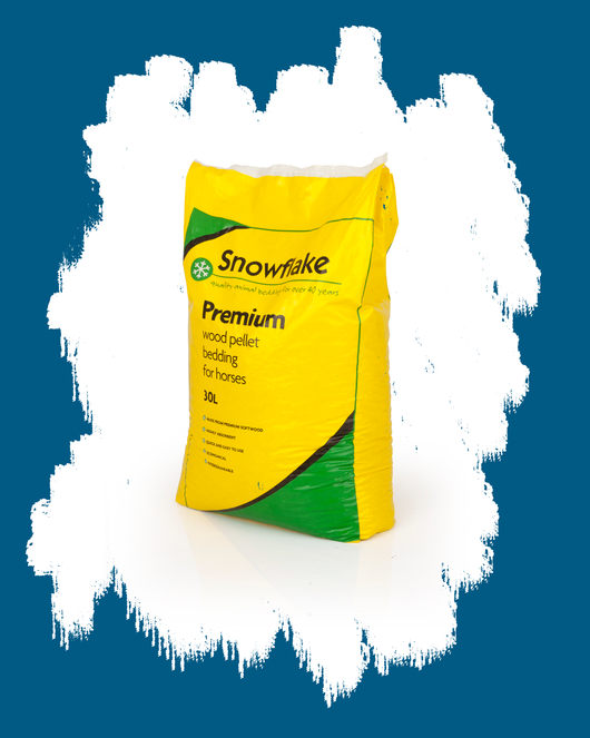 Snowflake Premium Wood Pellet Horse Bedding, 30 Litre