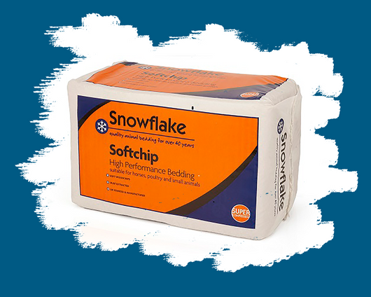 Snowflake Softchip Horse Bedding, 20kg Bale