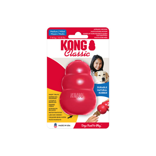 KONG Classic Medium (8.5cm) Red — packaging