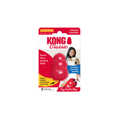KONG Classic X-Small (5.5cm) Red - UK9 Petcare