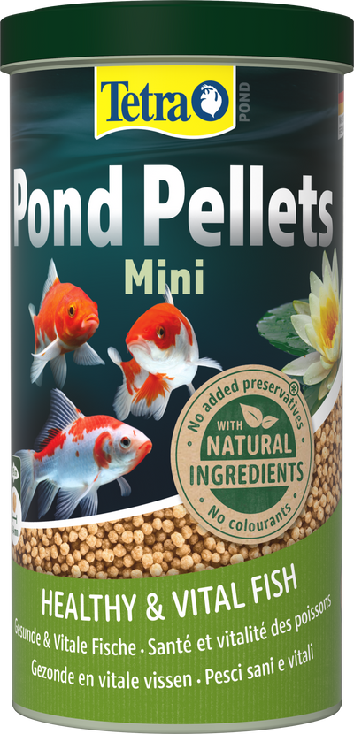 Tetra Pond Pellets Mini, 1 Litre (260g)