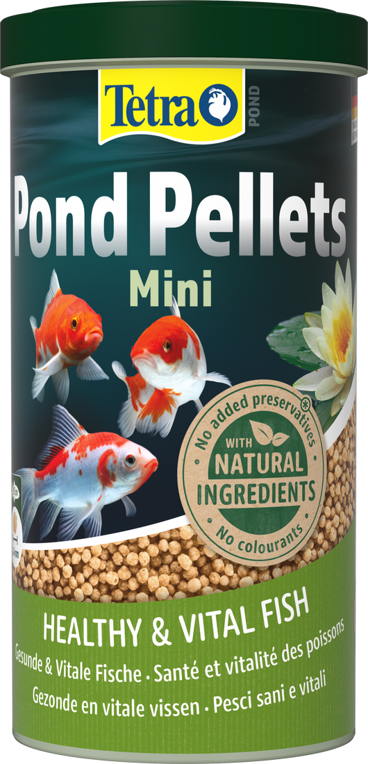 Tetra Pond Pellets Mini, 1 Litre (260g)