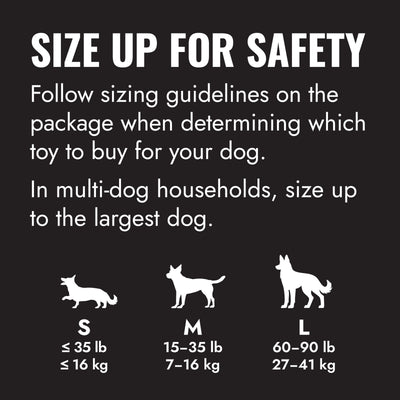 KONG Ball Extreme Medium/Large (7.6cm) Black — size up for safety