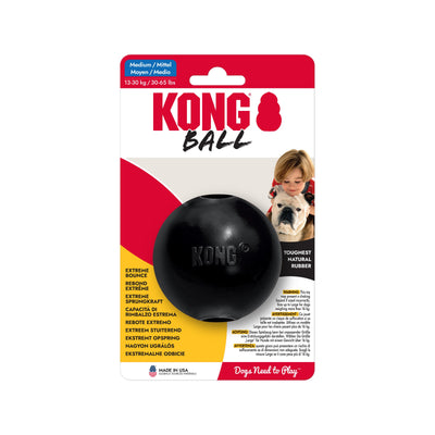 KONG Ball Extreme Medium/Large (7.6cm) Black — packaging