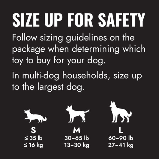 KONG Ball Extreme Small (6cm) Black — size up for safety