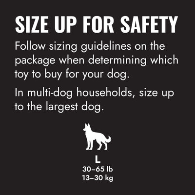 KONG Flyer Extreme Large Black — size up for safety