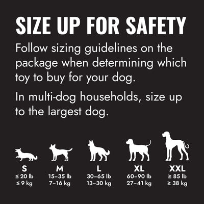 KONG Extreme X-Large (12.5cm) Black — size up for safety