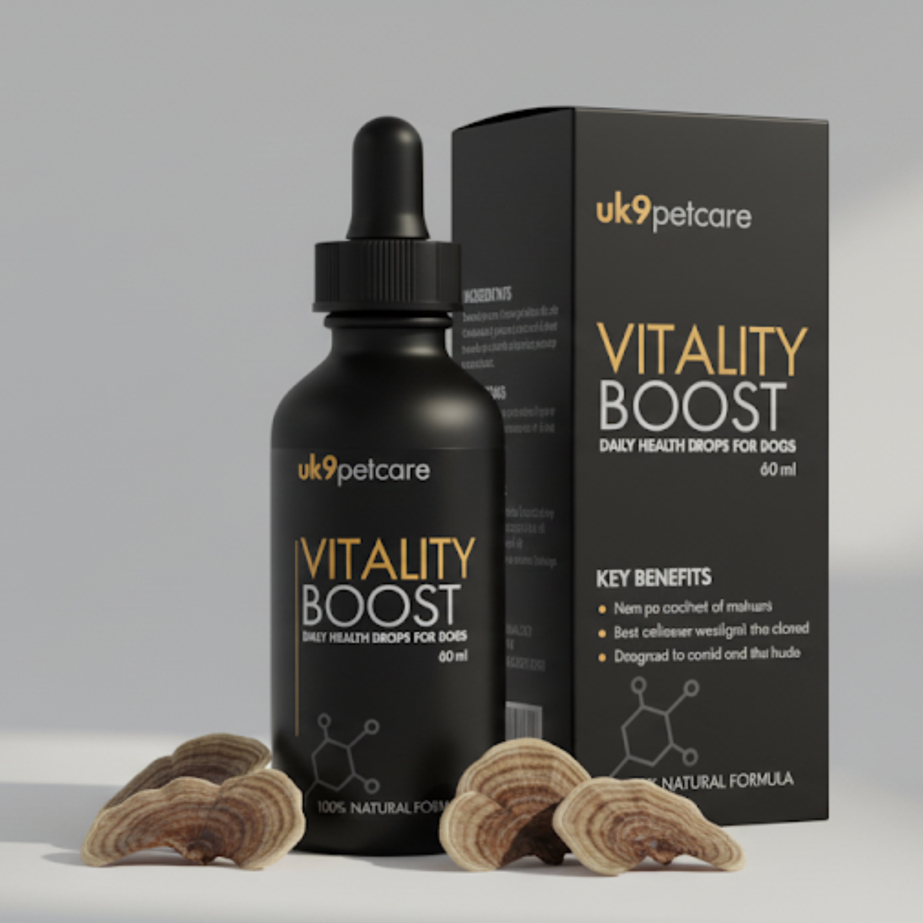 Vitality Boost | Daily Health Drops for Dogs 60ml Pipette drop formula