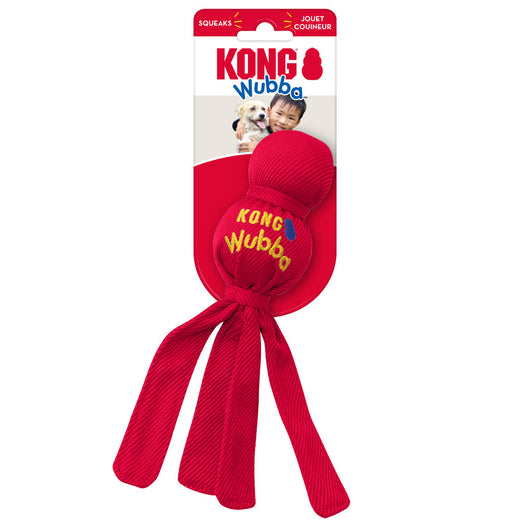 KONG Wubba Small (21cm) Red/Blue/Purple - UK9 Petcare
