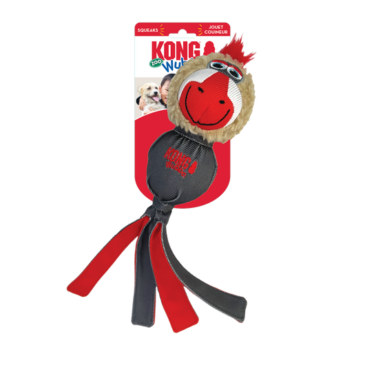 KONG Wubba Zoo Mandrill Lg Mar - UK9 Petcare