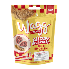Wagg All Day Breakfast Full English Treats 100g x 7 Wagg