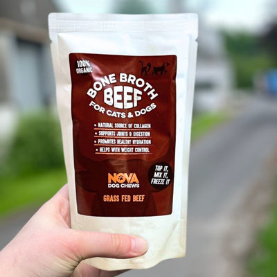 Nova Dog Chews Beef Bone Broth 230ml