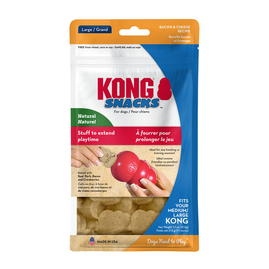 KONG Snacks Bacon & Cheese Large 300g - UK9 Petcare