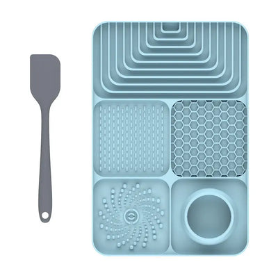 Silicone Dog Lick Mat (Suction Base) Teamdrop