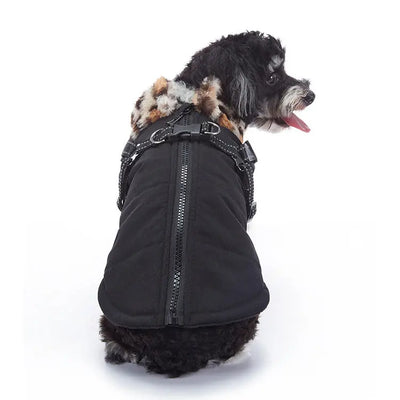 Reflective Waterproof Dog Coat (Fleece-Lined) Teamdrop