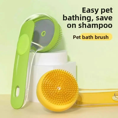 Dog Shampoo & Bath Brush Teamdrop