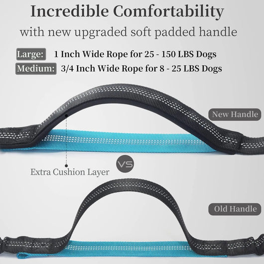 Reflective Hands-Free Waist Dog Lead Teamdrop