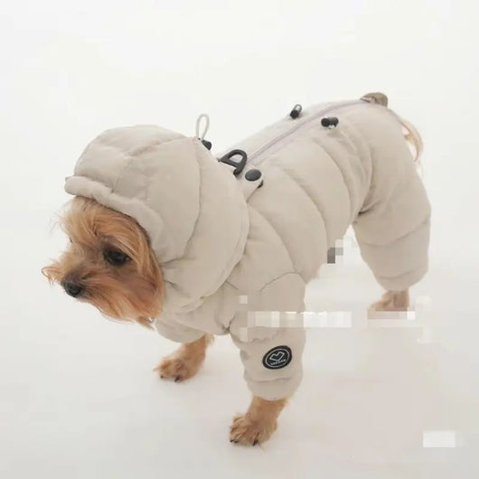 Small Dog Winter Jacket (4-Leg Coverage) Teamdrop