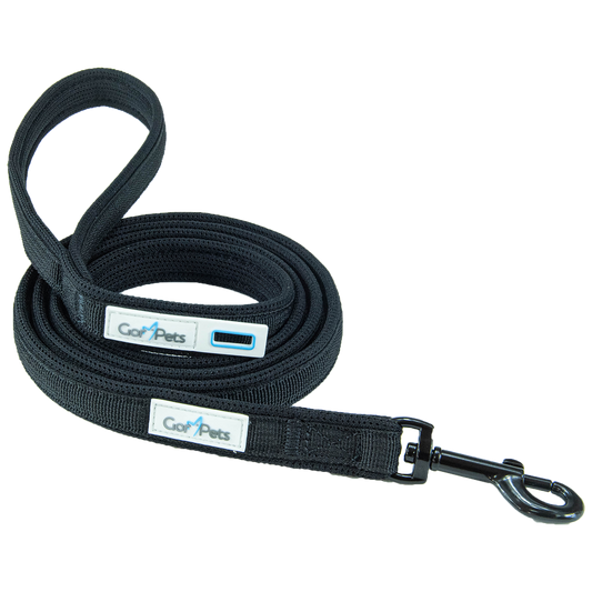 Gor Soft Mesh Leash (180x2cm) Black