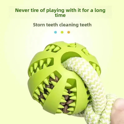 Treat-Dispensing Tug Ball Teamdrop