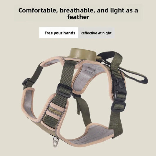 Dog Harness & Retractable Lead Set Teamdrop