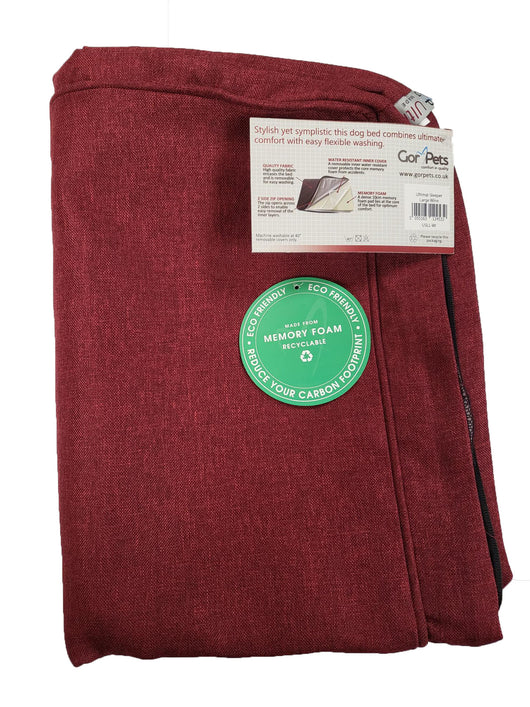 Gor Pets Memory Foam Ultima Sleeper Cover Large (71x107x10cm)