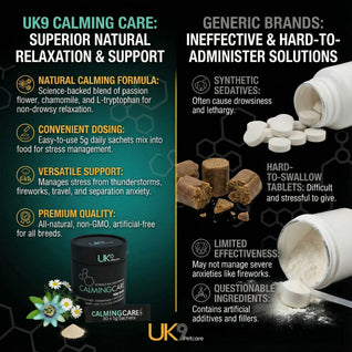 UK9 CalmingCare — Stress relief supplement for dogs daily Calm Support Sachets (30)