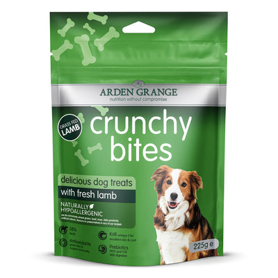 Arden Grange Crunchy Bites Lamb Dog Treats, 10 x 225g