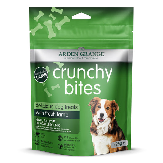 Arden Grange Crunchy Bites Lamb Dog Treats, 10 x 225g