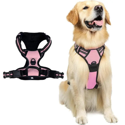Reflective Dog Harness Vest Teamdrop