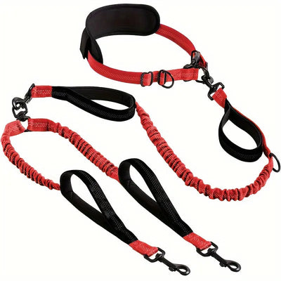 Dual Retractable Dog Lead (Two Dogs) Teamdrop