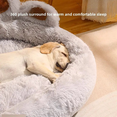 Thermal Plush Dog Bed Teamdrop