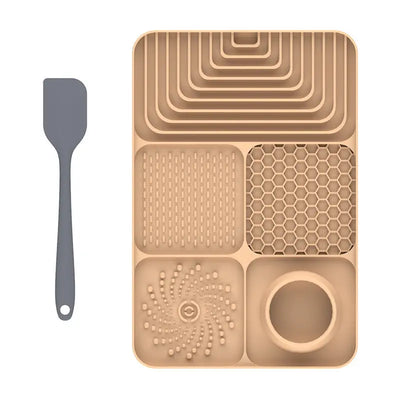 Silicone Dog Lick Mat (Suction Base) Teamdrop
