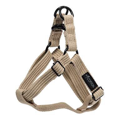 Gor Cotton Harness Large Beige 2.5cm